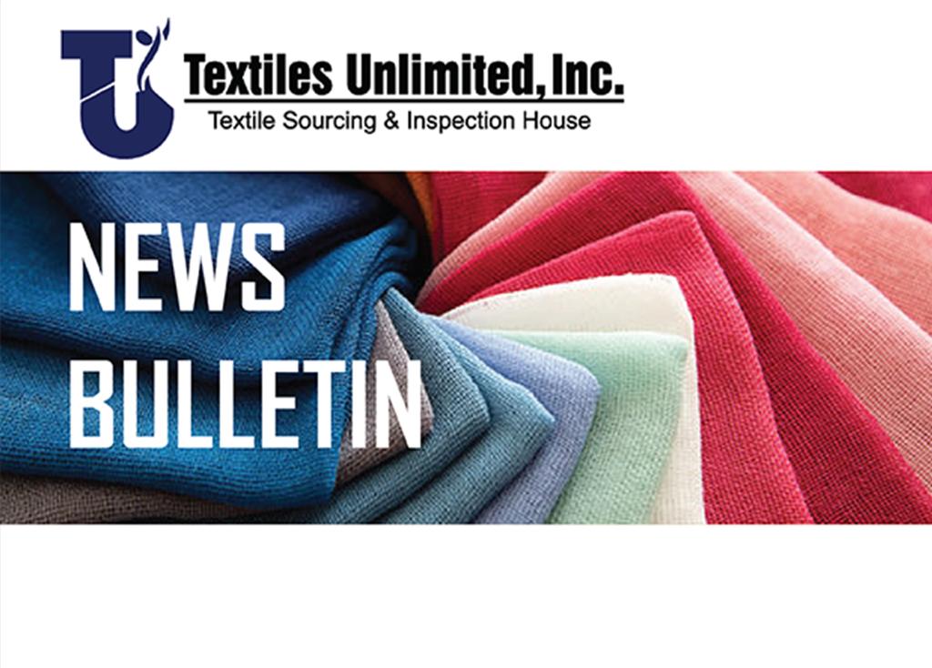 Textile unlimited news bulletin